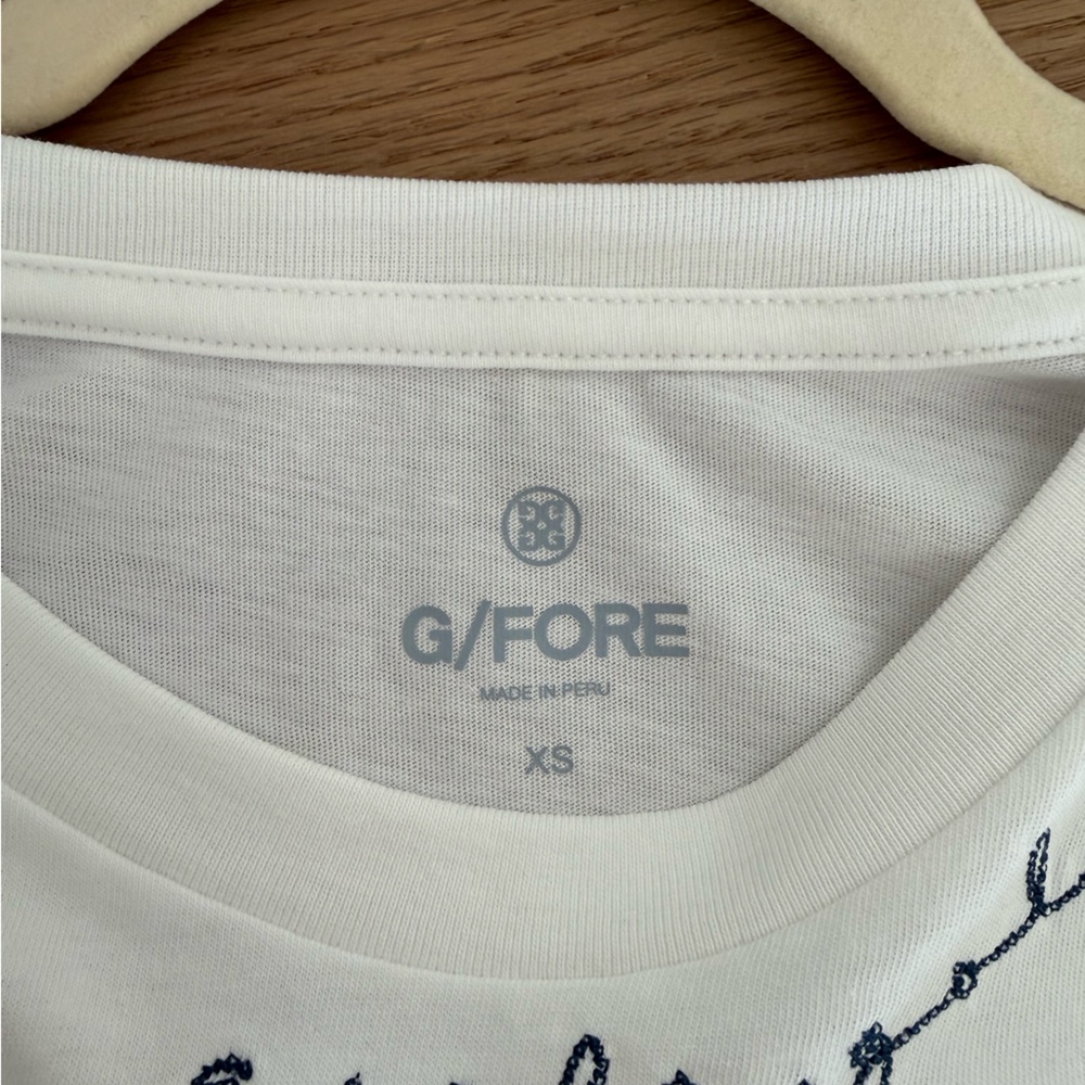*NWOT* G/Fore Golf Scripted Embroidery Tee - Picture 5 of 7